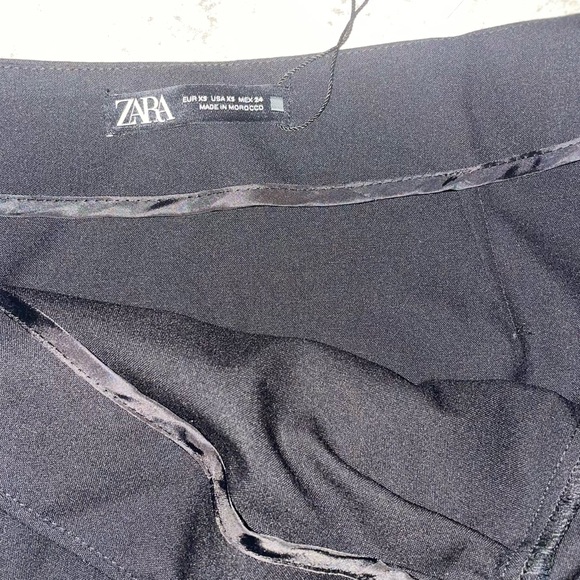 ZARA FRINGED MINI SKIRT - Picture 15 of 16